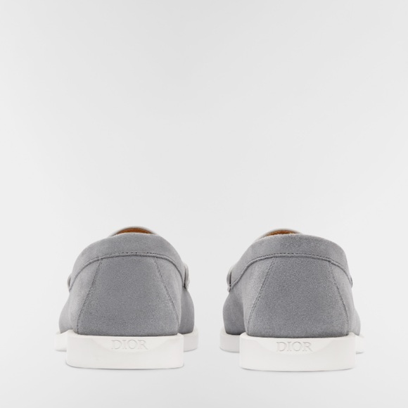Dior Granville Loafer in Dior Gray Suede and Dior Oblique Jacquard 42/9 main image 7
